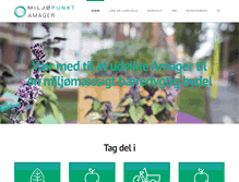 Tablet Screenshot of miljopunkt-amager.dk